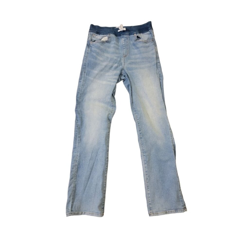 Old Navy Womens Karate Slim Built-In Flex Light Wash Jeans Size XL